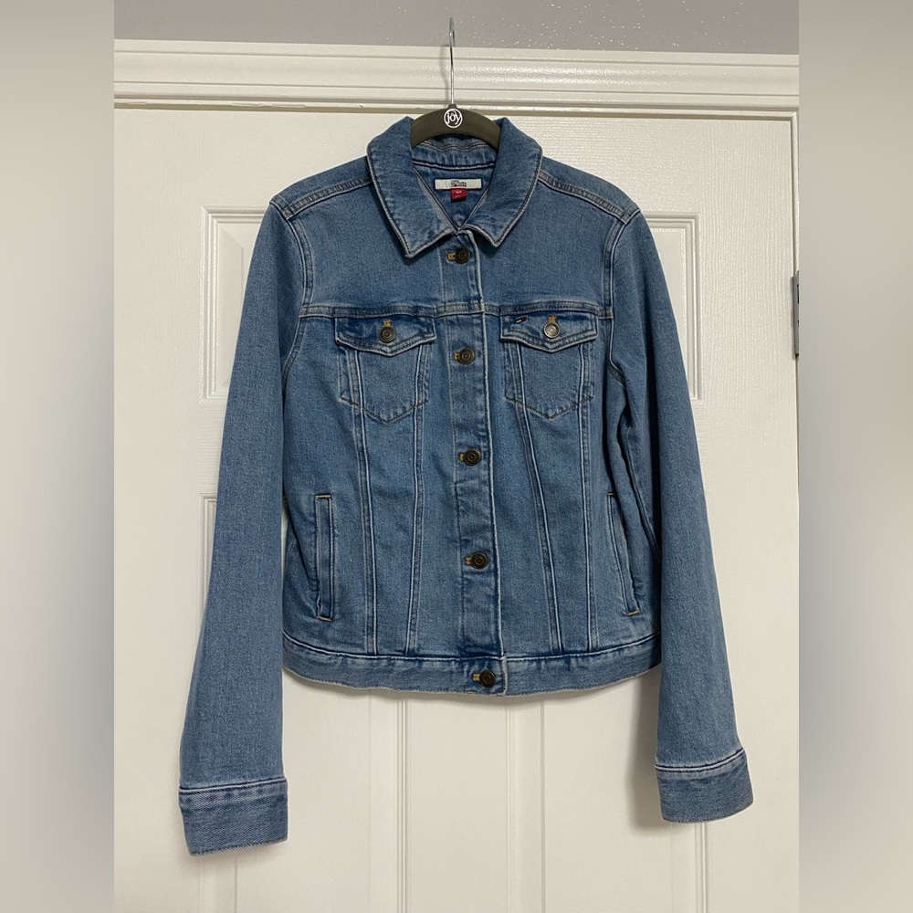 Tommy Hilfiger Denim, Blue Jean Jacket, Size S